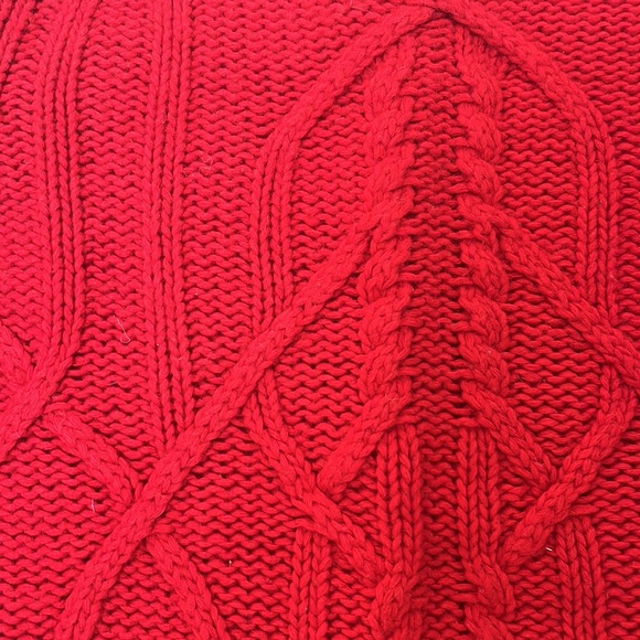 Sandro red wool sweater, size small. Made in Italy. - Picture 3 of 11